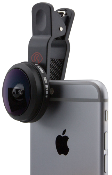 fish eye lens clip